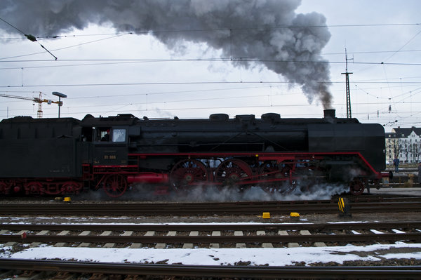 An old steam locomotive
