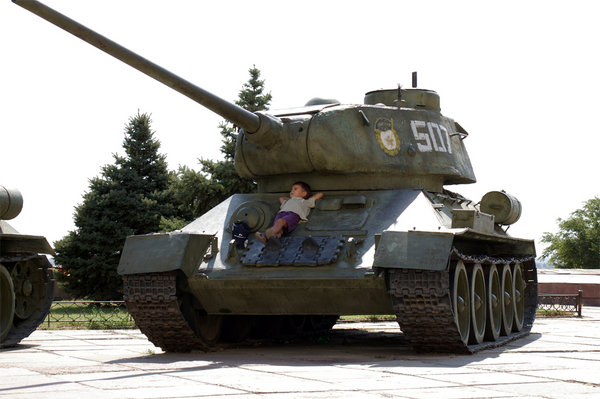 And let the tanks are just toys!