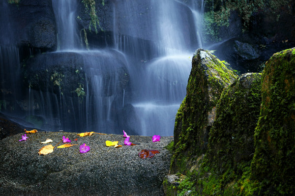 Waterfall in Monserrate