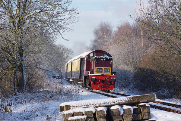Winter on the rails