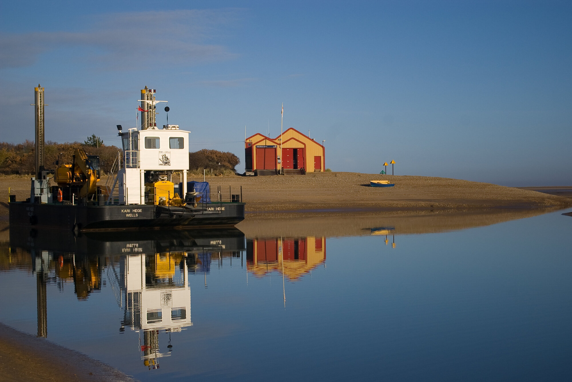 Reflection at Wells-on-Sea