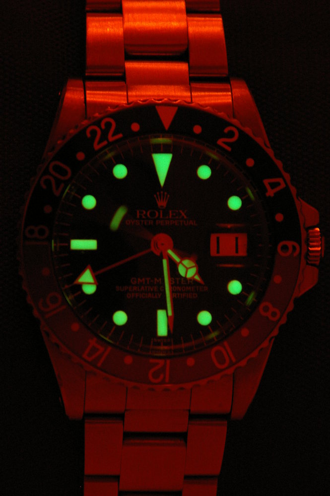 Rolex in the dark