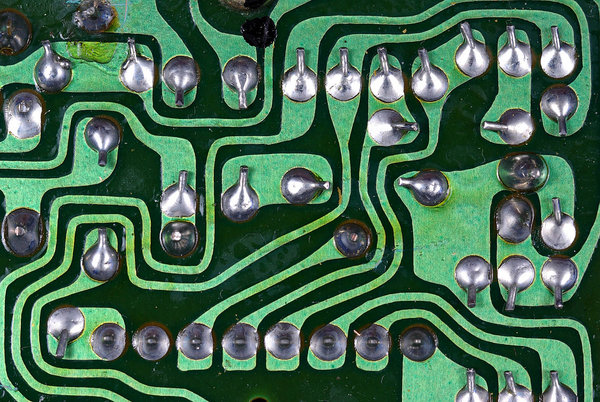 Macro - Circuit board.