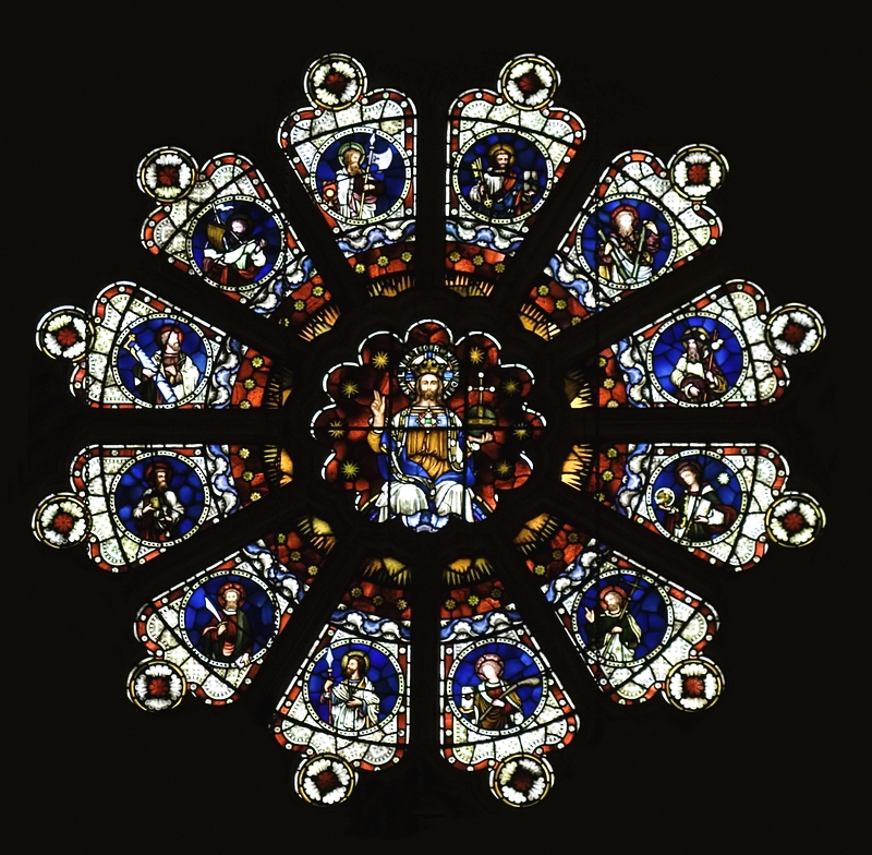 Durham Cathedral Rose Window Detail by DOIK Pentax User