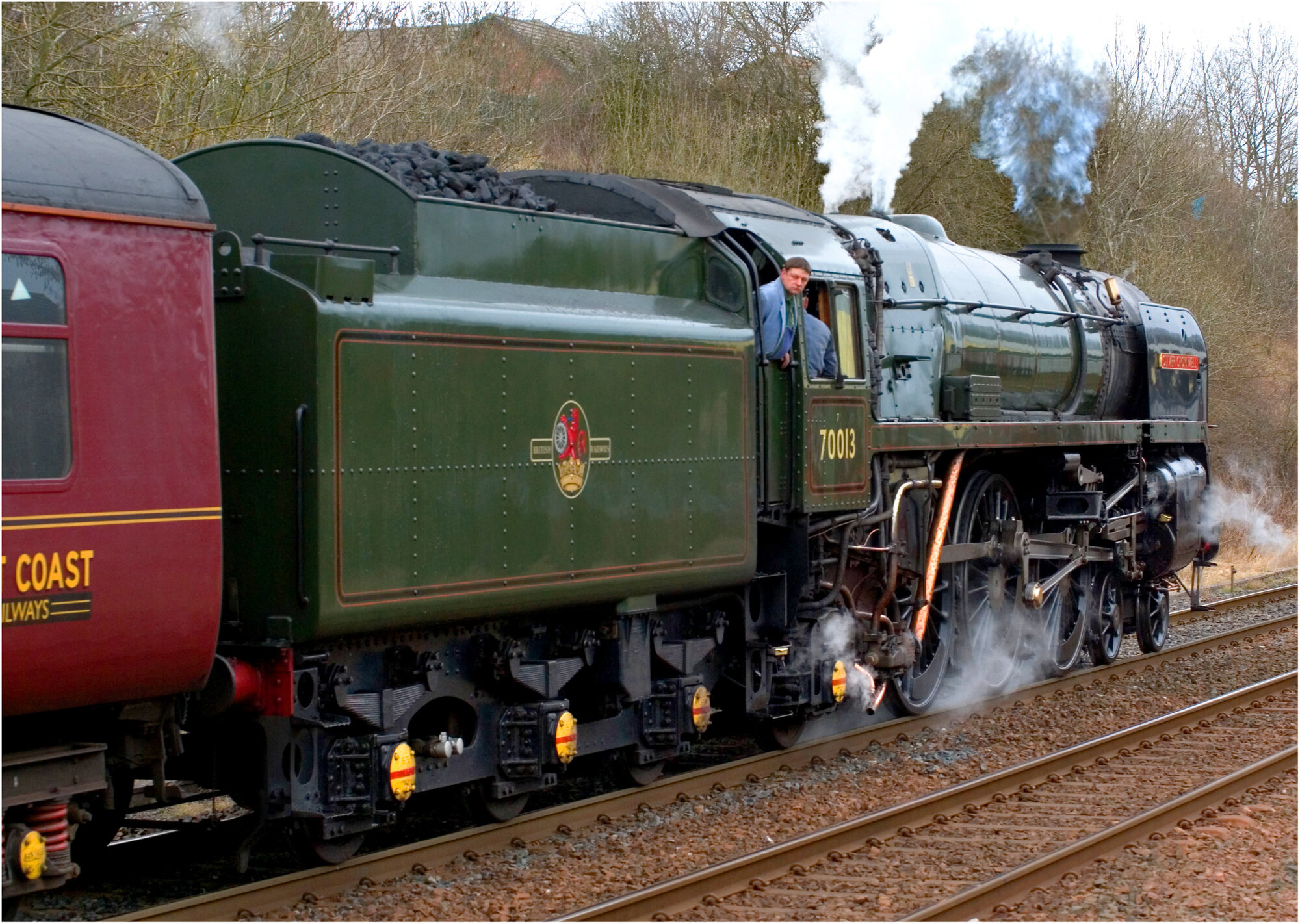 Britannia Class at Appleby today