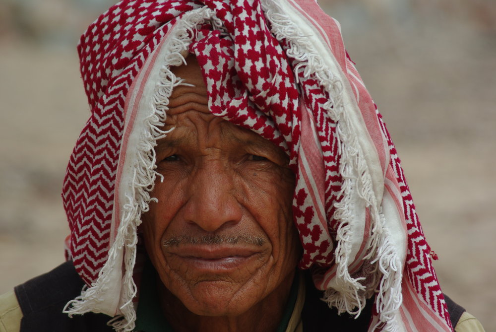Camel Man in Egypt
