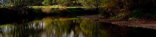 River near Ford Village, Northumberland