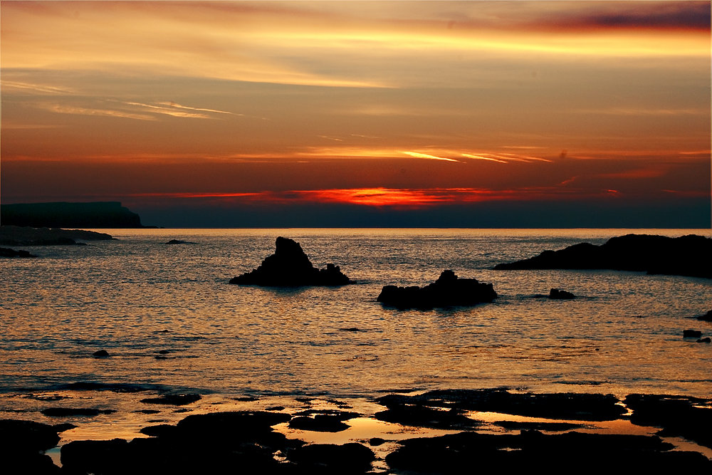 sunset at balintoy