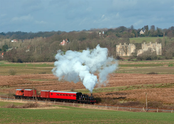 Steam at Bodiam