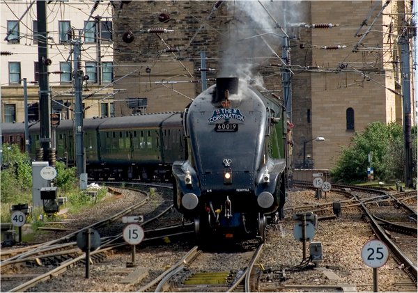 Approaching Newcastle