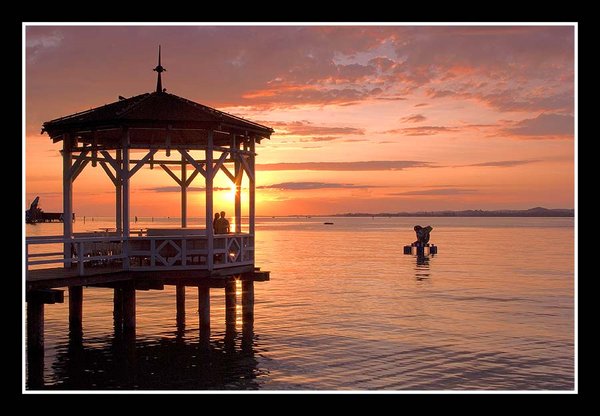 Sunset at Bodensee