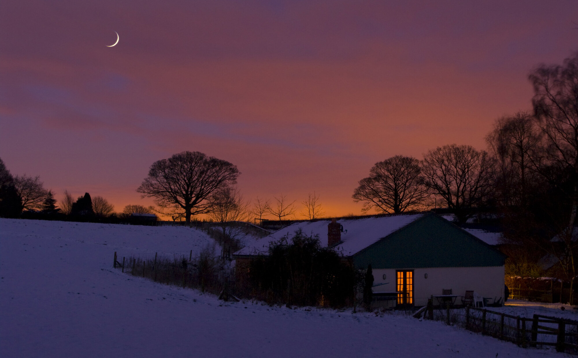Crescent Moon In Willington