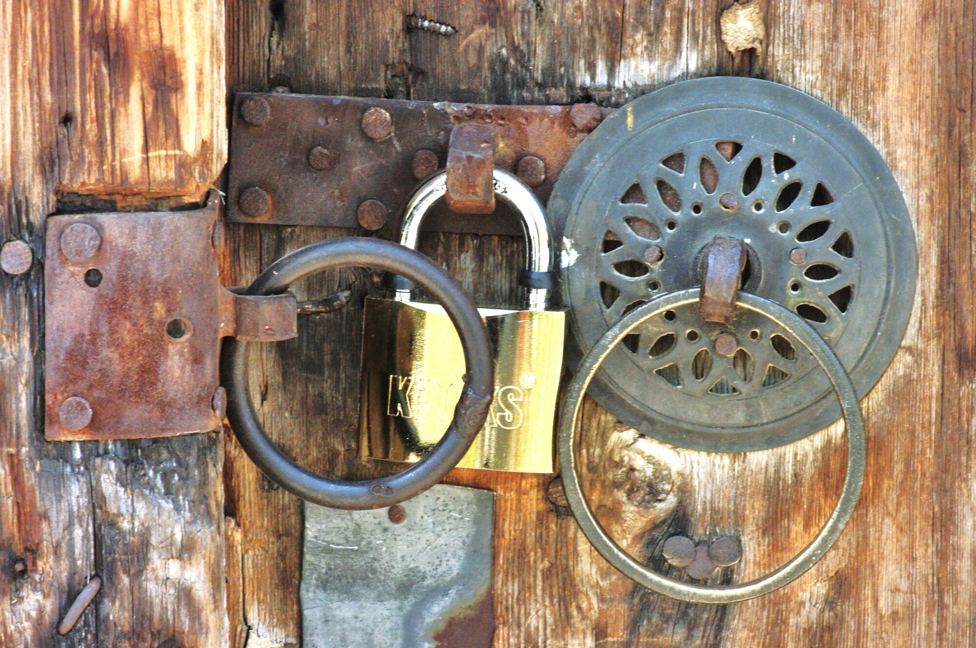 Rings and the padlock