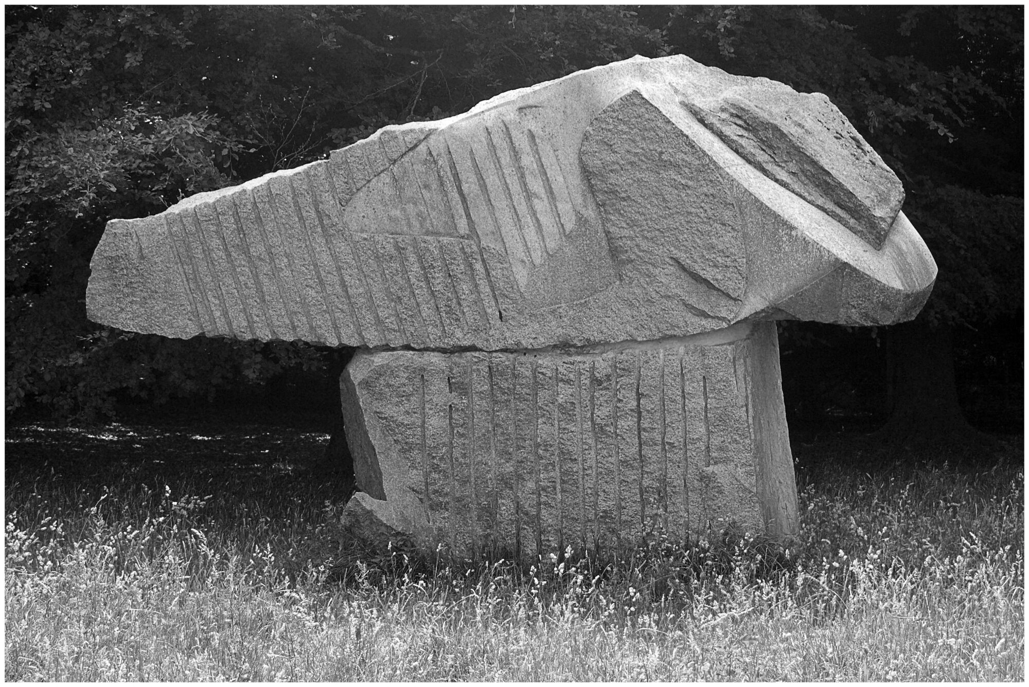 Sculpture in Black and While