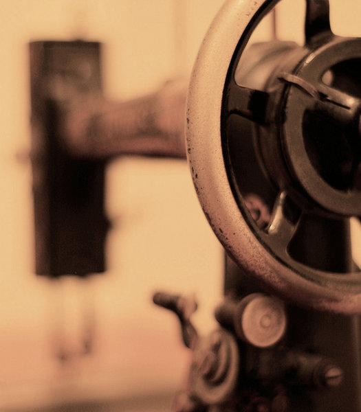 Old sewing machine