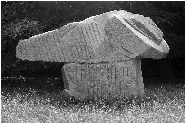 Sculpture in Black and While