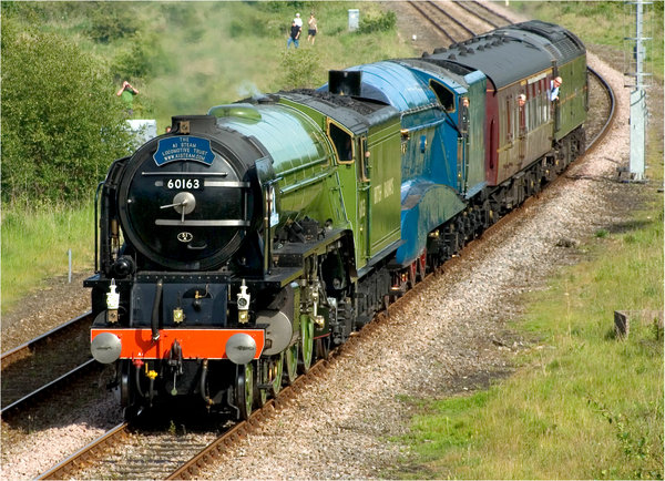 Tornado and Mallard at Shildon - 2