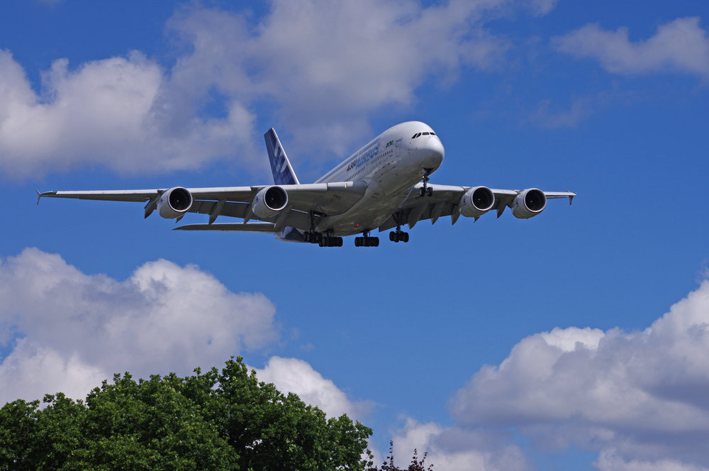 A380 at Farnborough 2010