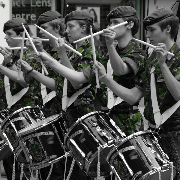 Drumming Cadets