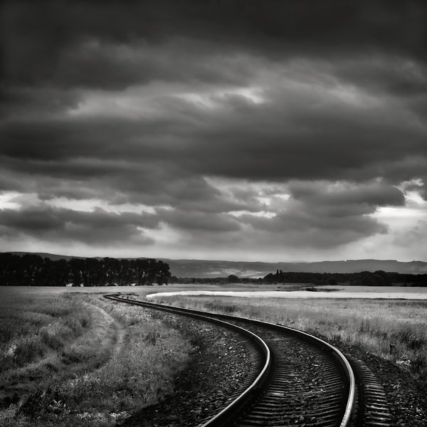 Evening on the track
