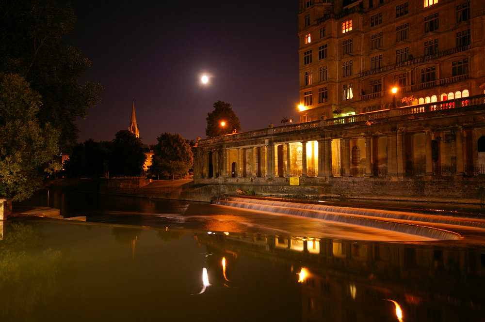 Bath by night