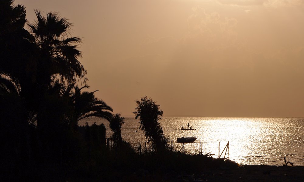 Before the Sunset at Sea