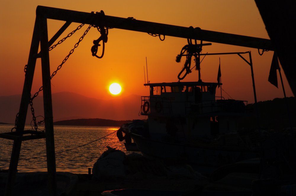 Sunset in Erythrai
