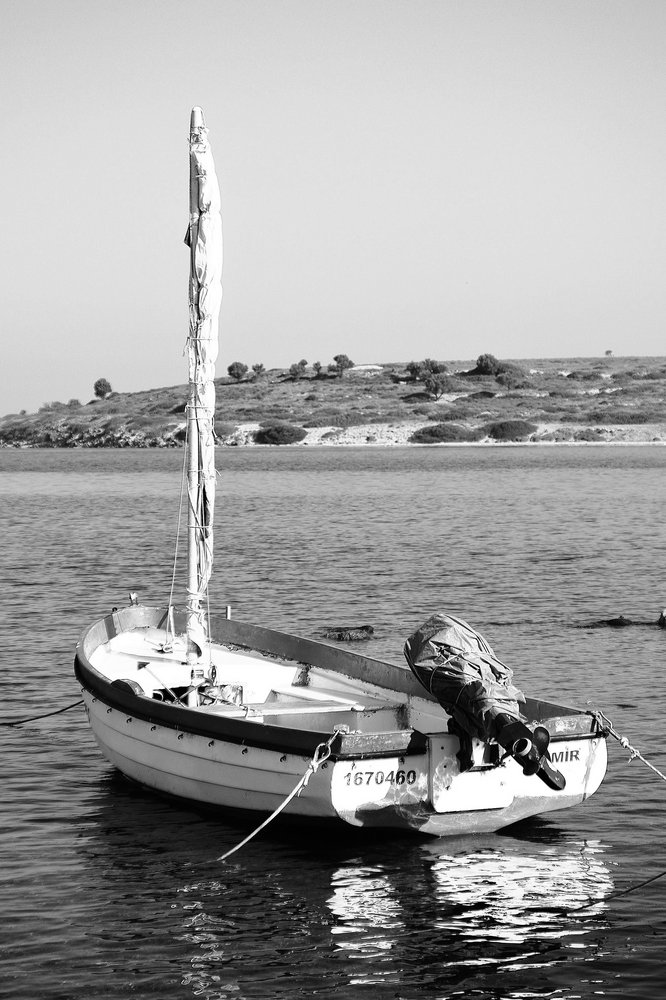 Tied up Boat