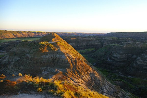 Dawn in the Badlands