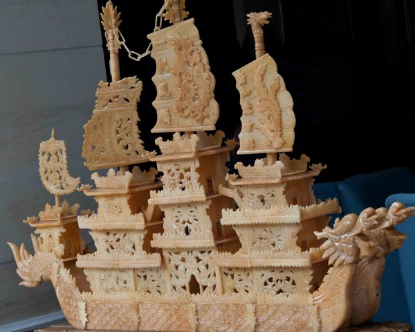 sculptured marble