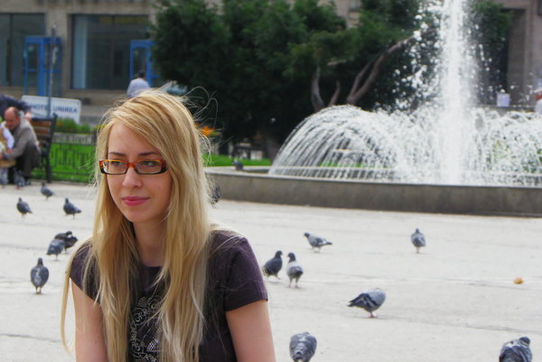 Among pigeons
