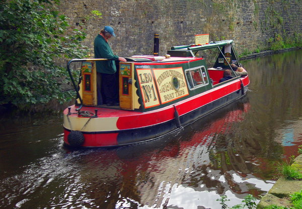 Skipton Canal Boat