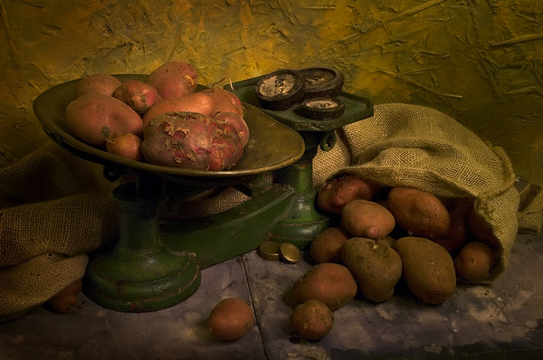 Weighing Potatoes