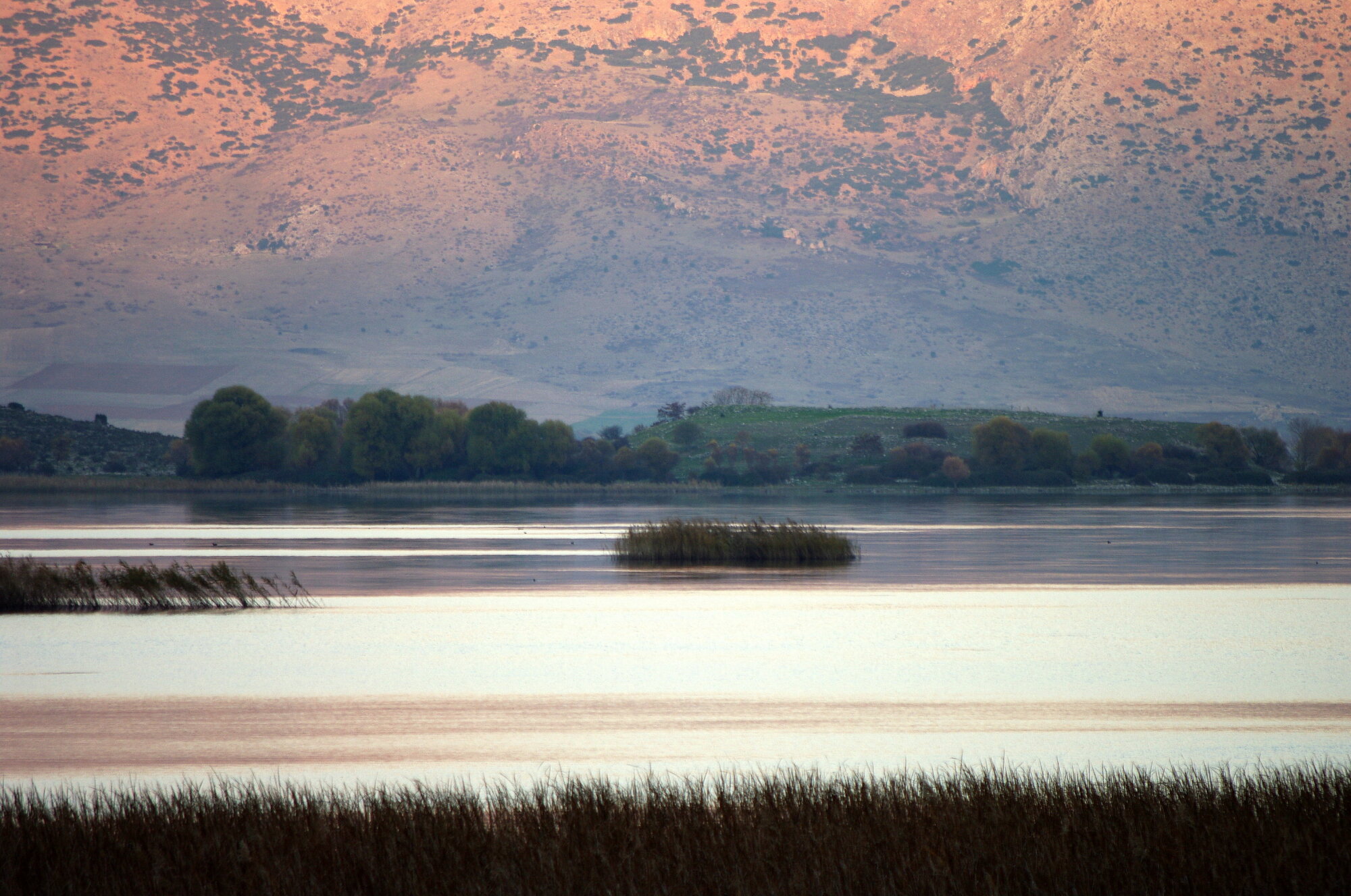 Sunset by the Lake