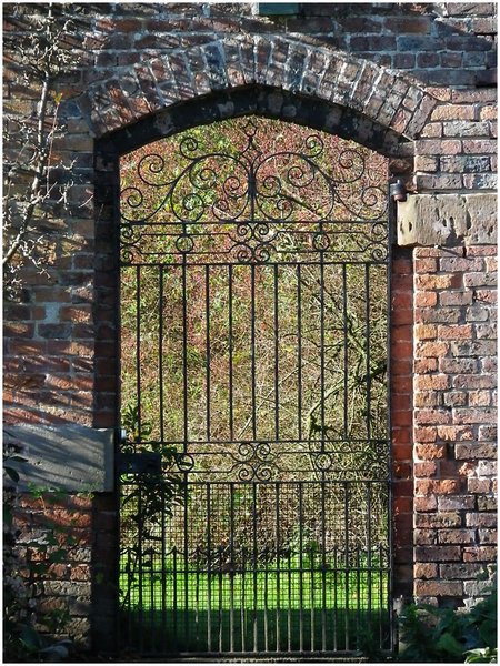 Gate at Arley Hall