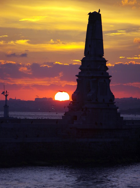 Sunset in Istanbul