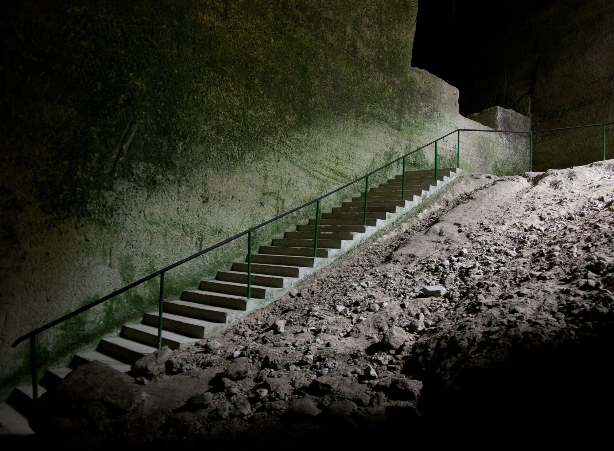 into the light