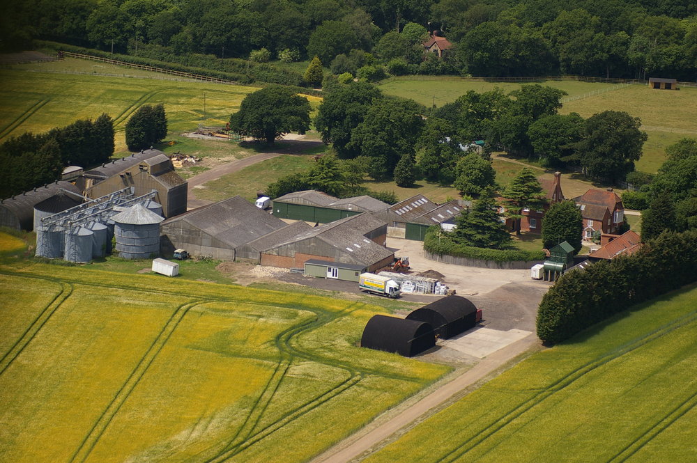 Farm from above