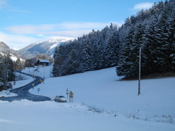 Clearred roads in the Alps!