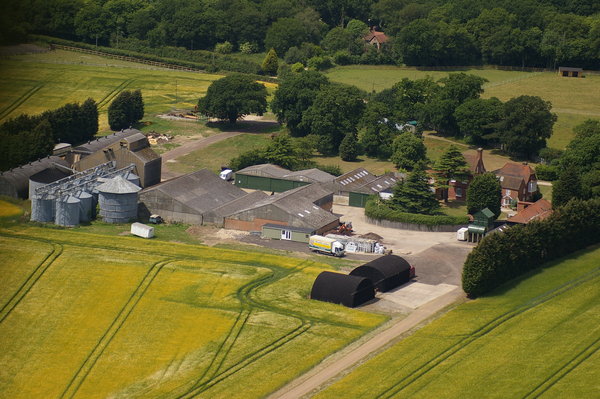 Farm from above