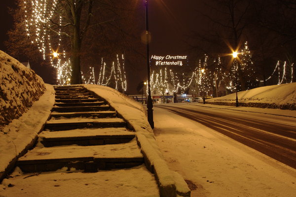 Snow in Tettenhall, Wolverhampton