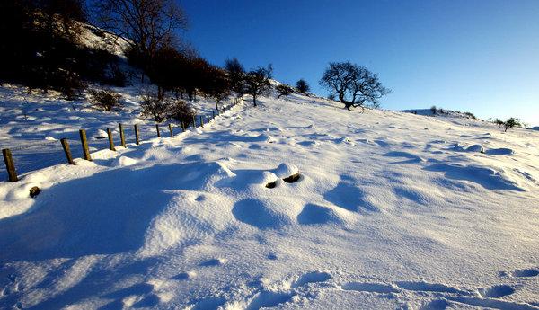 Trudging!