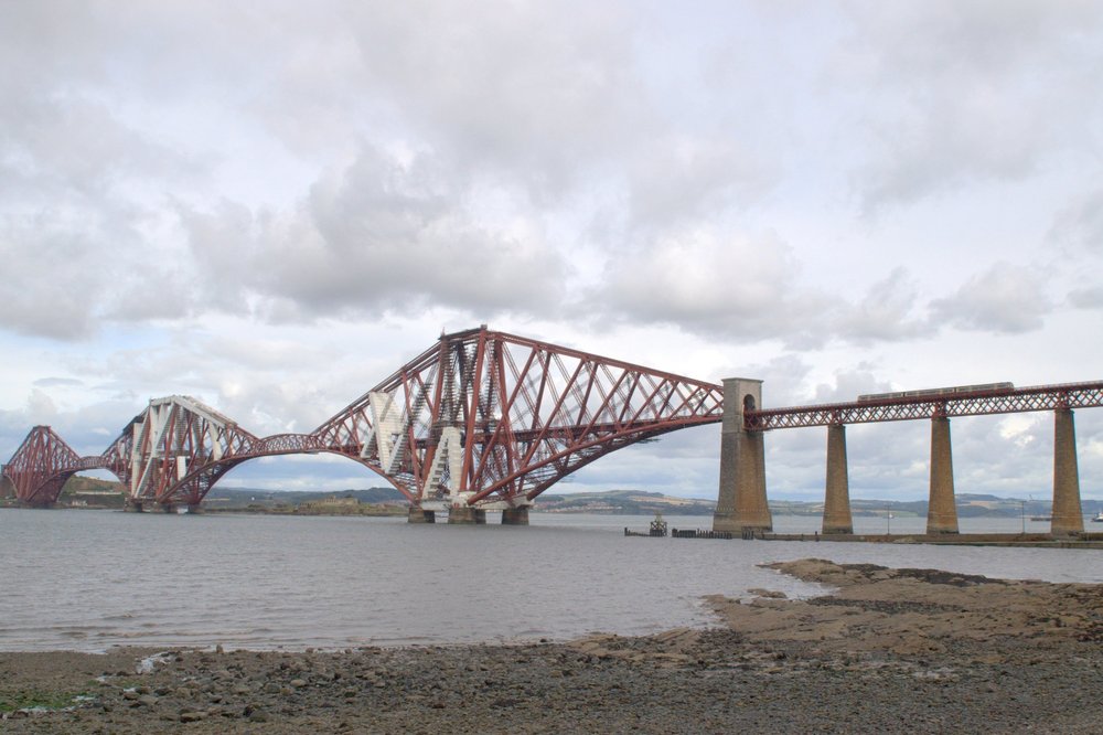 A Train Journey on the Forth Rail Bridge