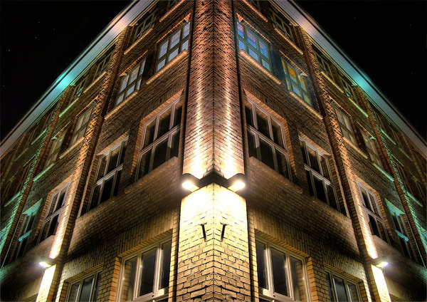 Office at night