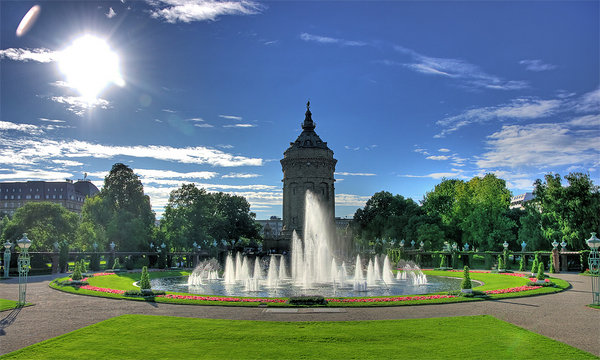 Postcard from Mannheim