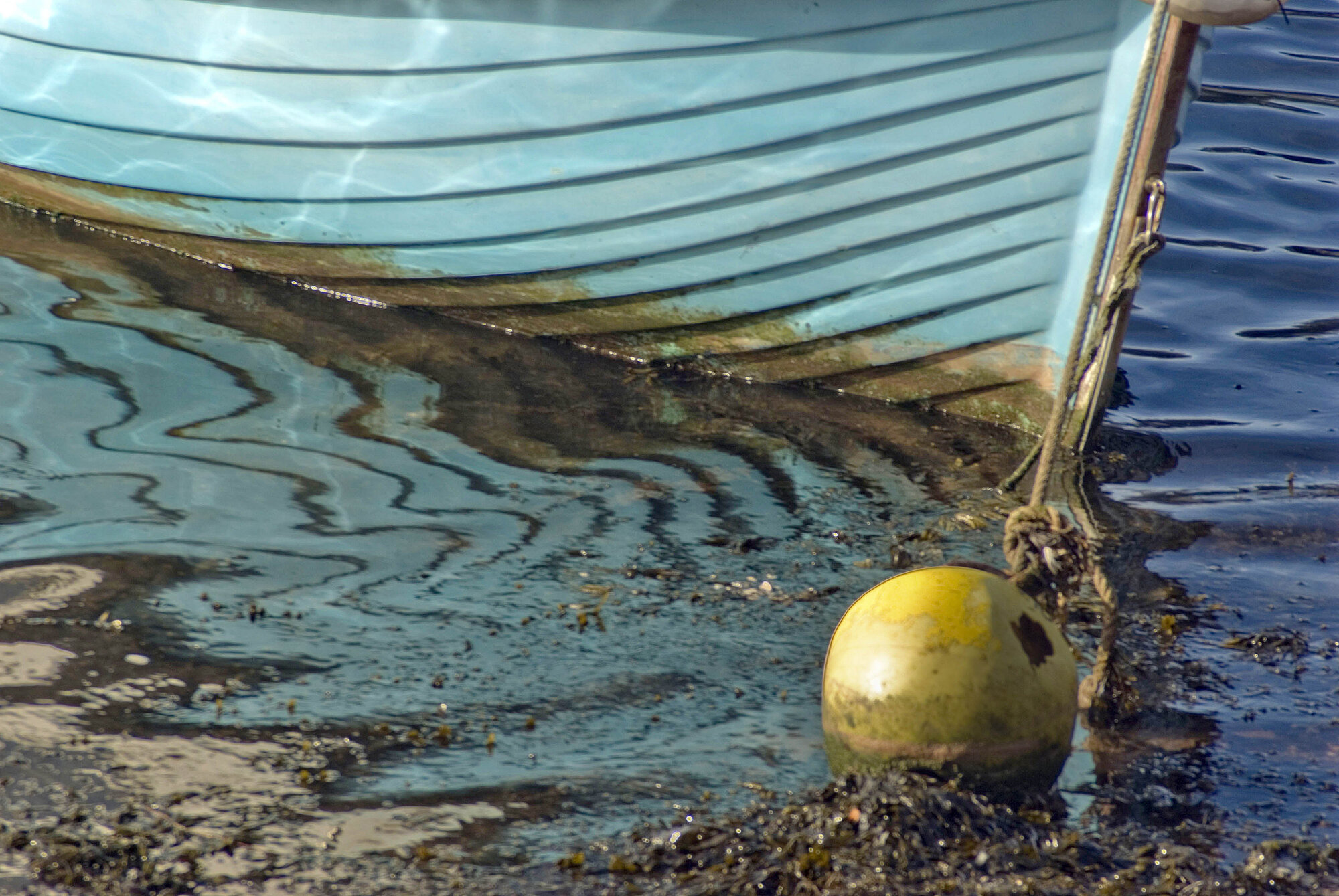 Buoy and Boat Reflections