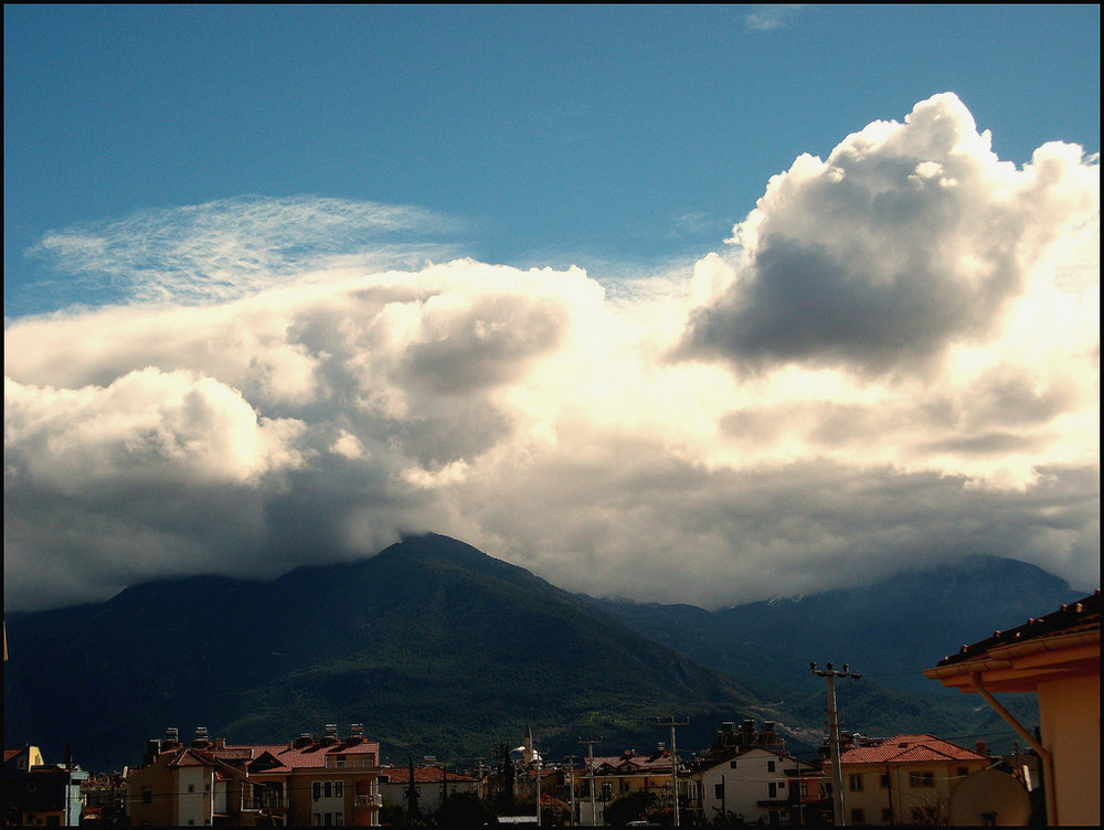 Storm clouds over Mt. Babadag, Fethiye