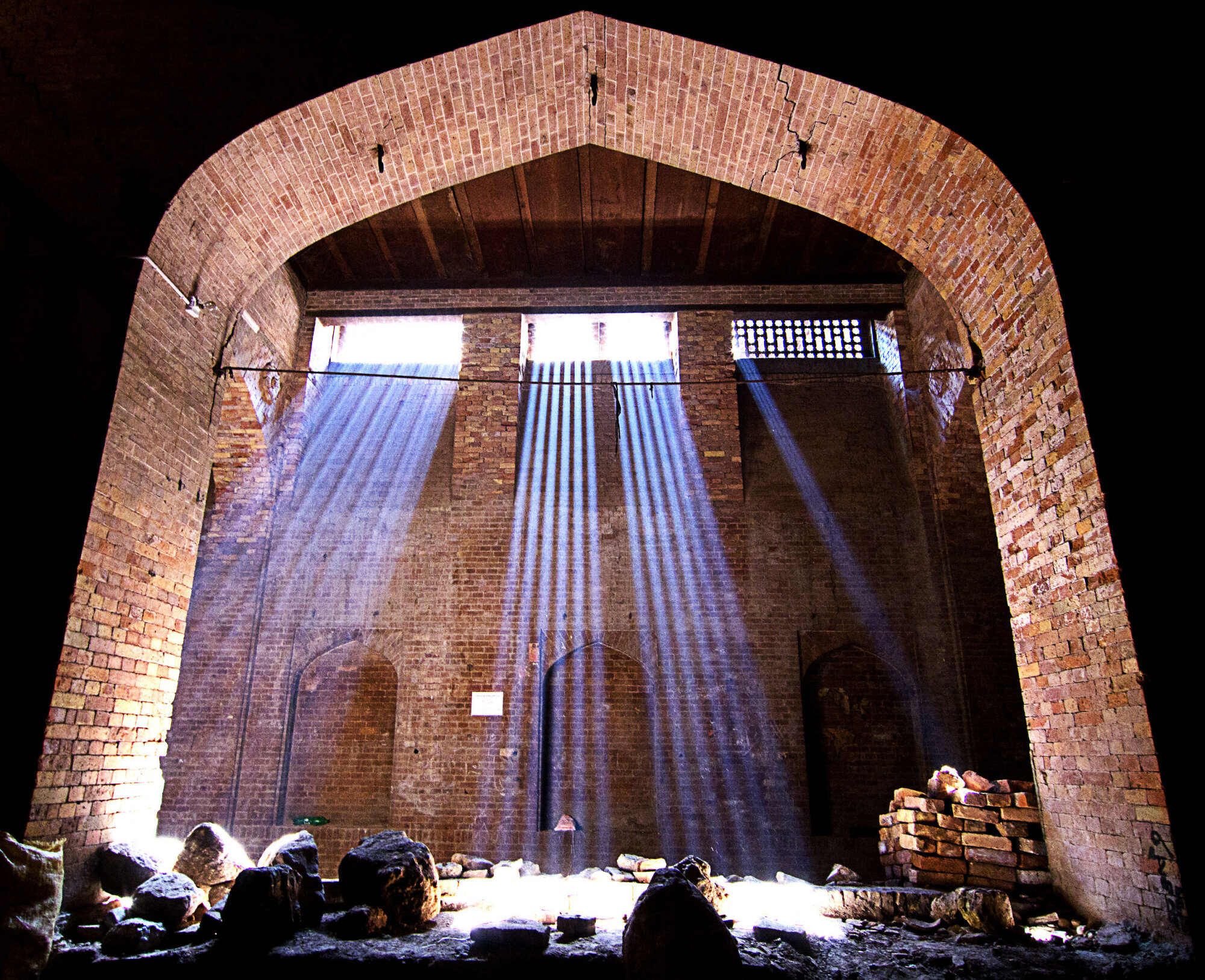 Old light through old windows - cropped