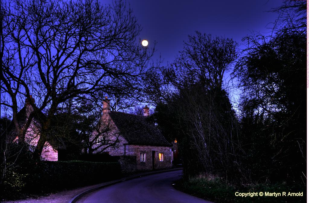 Village moonlight K5 & photomatix