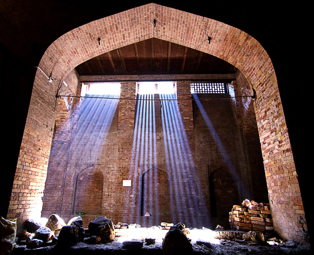 Old light through old windows - cropped